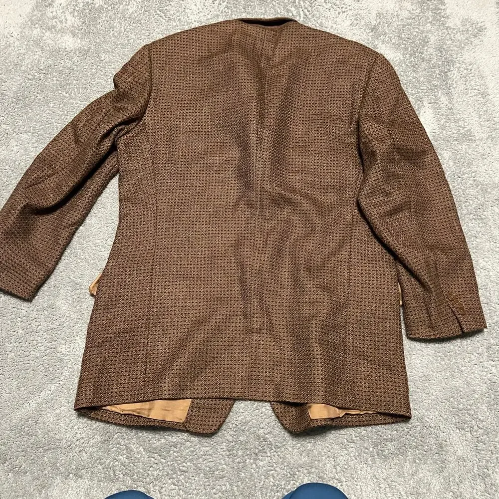 Ermenegildo Zegna Soft Sport Coat Blazer Mens 56 US 44 Casual Jacket Wool